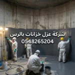 شركة عزل خزانات المياه بالرس