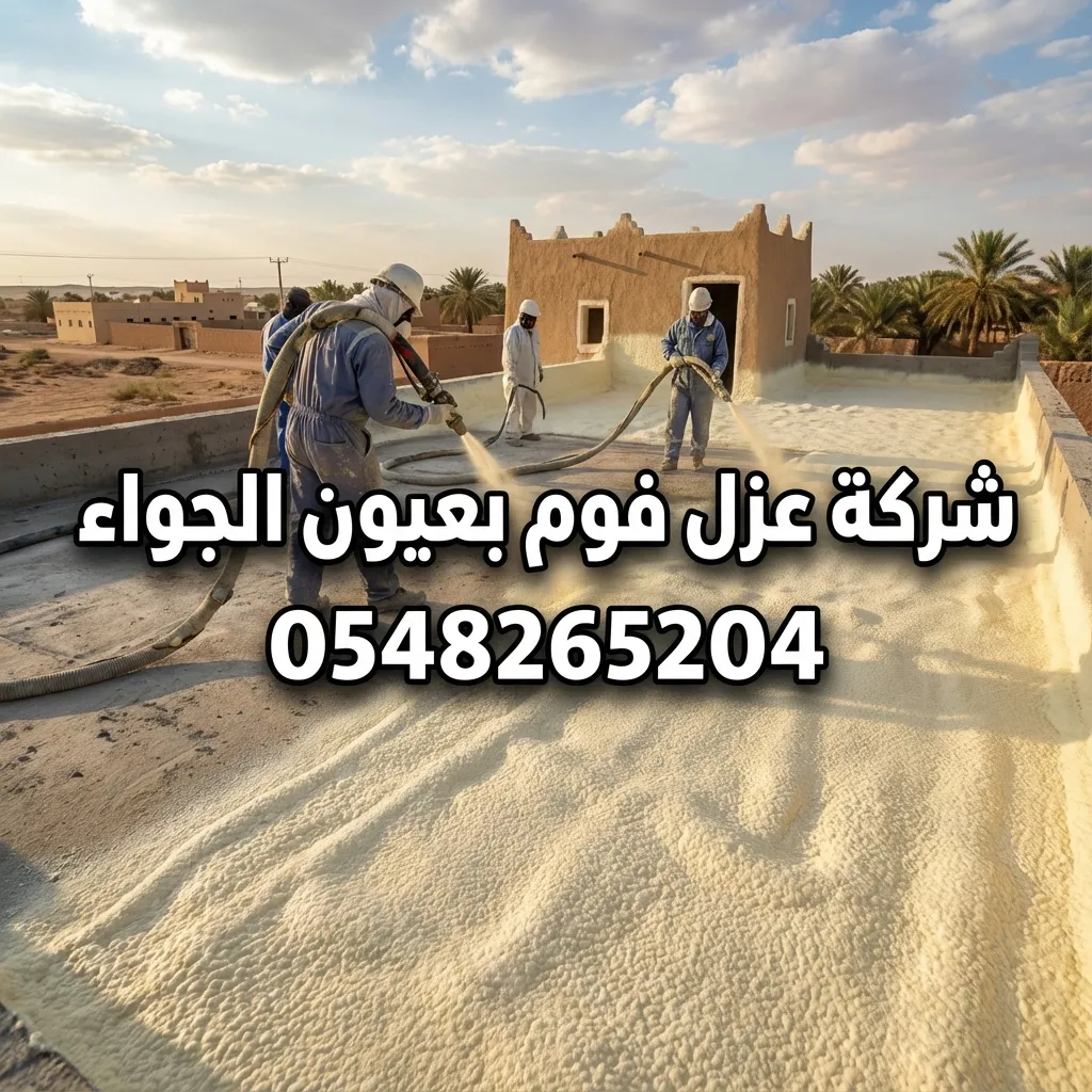 شركة عزل فوم عيون الجواء