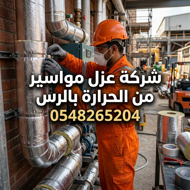 شركة عزل مواسير من الحرارة بالرس