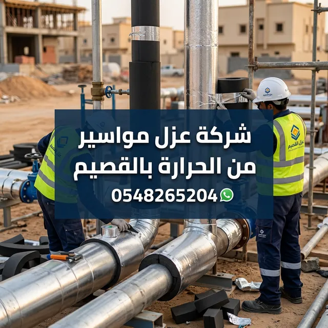 شركة عزل مواسير من الحرارة بالقصيم