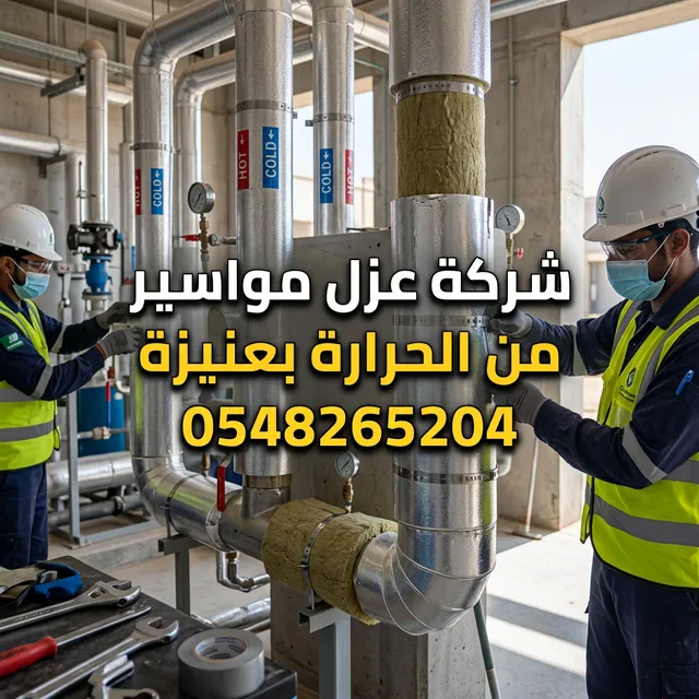 شركة عزل مواسير من الحرارة بعنيزة